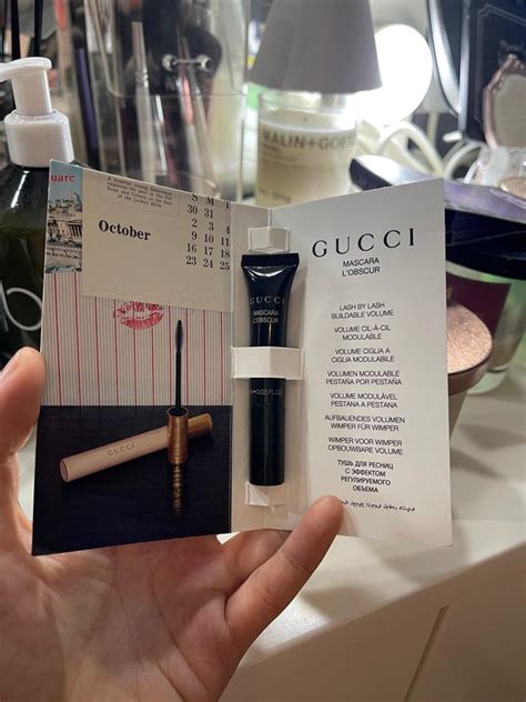 Gucci mascara sample